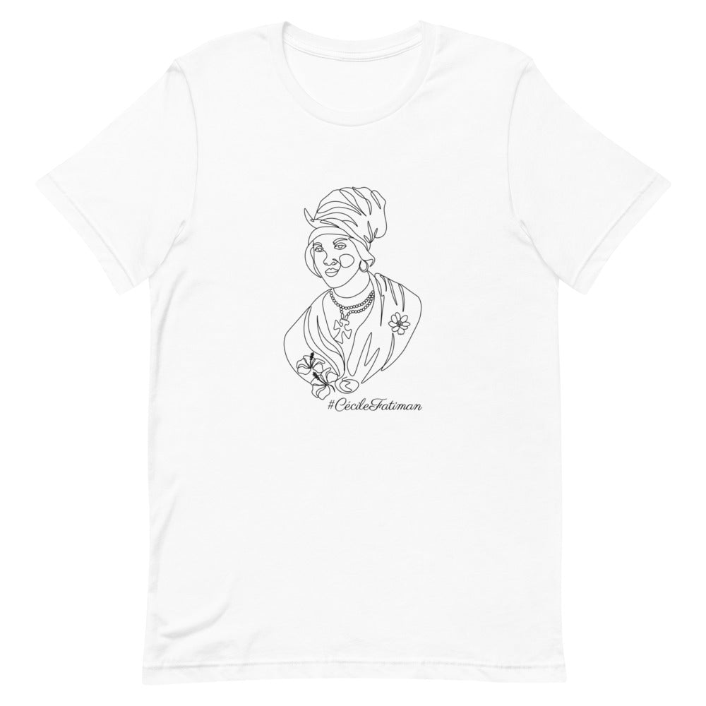 Classic Pre-shrunk Fabric Printed Cécile Fatiman T-shirt 2021