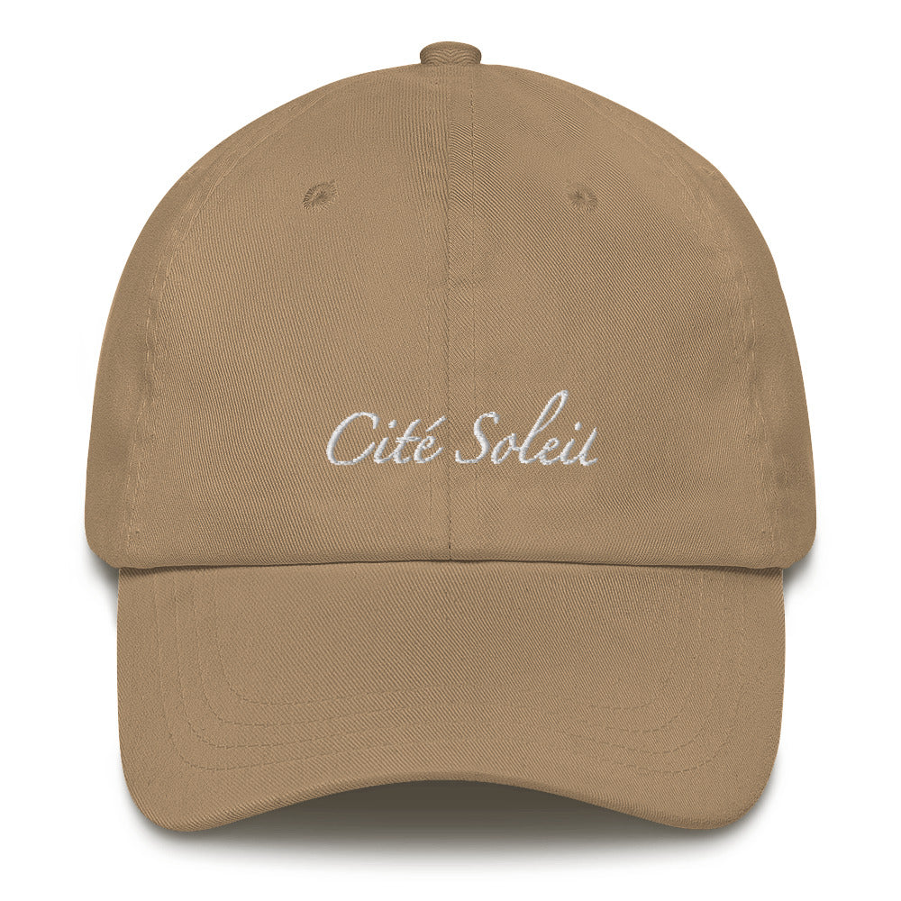 Best Great Quality Adjustable Cite Soleil Dad Hat Online