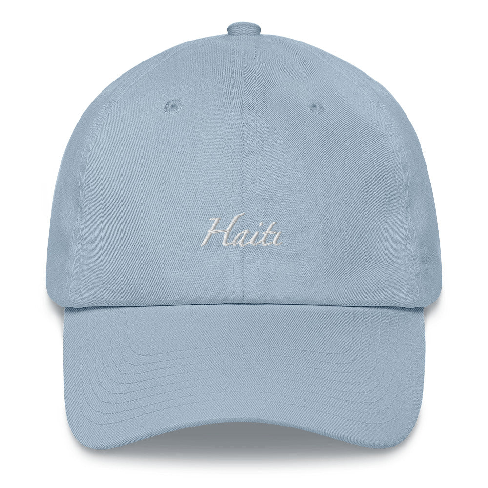 Best High Quality Adjustable Haiti Dad Hat With Antique Buckle