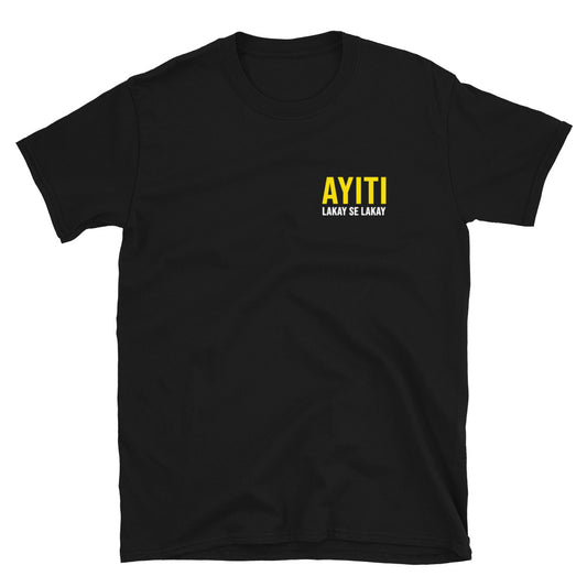 O-neck Pre-shrunk Great Quality Ayiti Is Gold T-shirt Online 2021