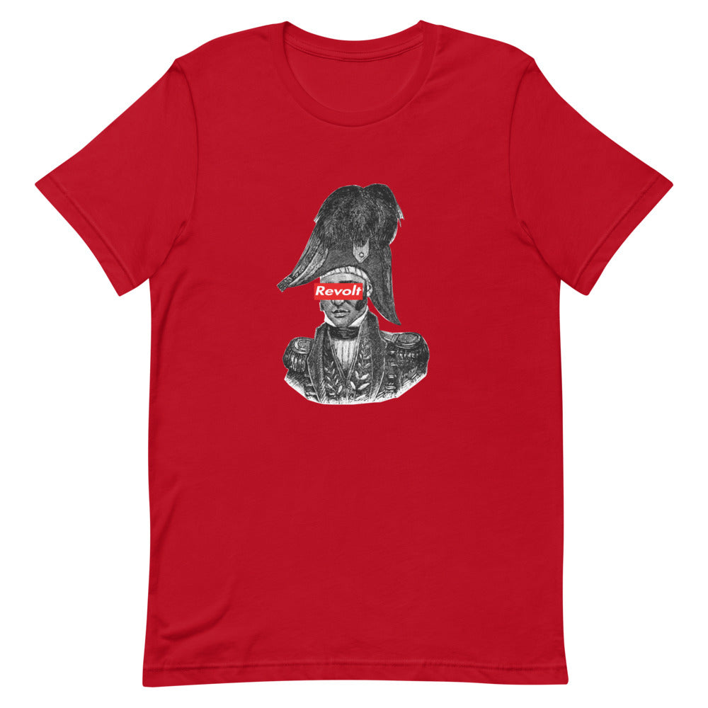 O-neck Dessalines Revolt Great Quality Pre-shrunk Fitted T-shirt